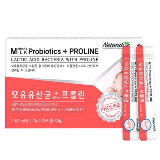 데일리원 프롤린 모유유산균 2g 30포