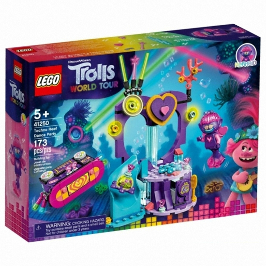 레고  트롤 월드 투어 테크노 리프 댄스 파티 41250 조립식 키트 LEG