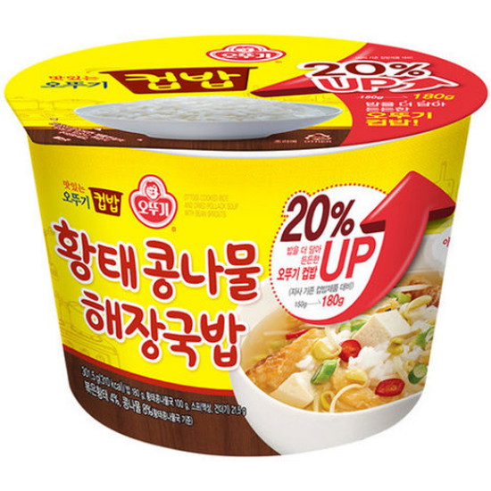 오뚜기  컵밥 황태 콩나물해장국밥 301.5g