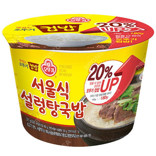 오뚜기  컵밥 서울식설렁탕국밥 311g