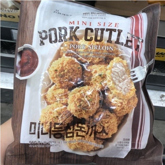 이마트 노브랜드 미니 등심돈까스 560g
