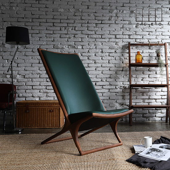 끌레오 스칼렛 이태리 세미아닐린 천연가죽 소파 1인용