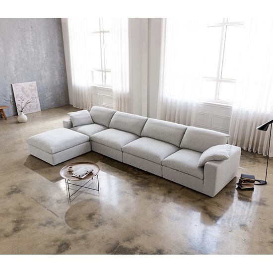 에싸 폴렌 르브와 패브릭 소파 6인용