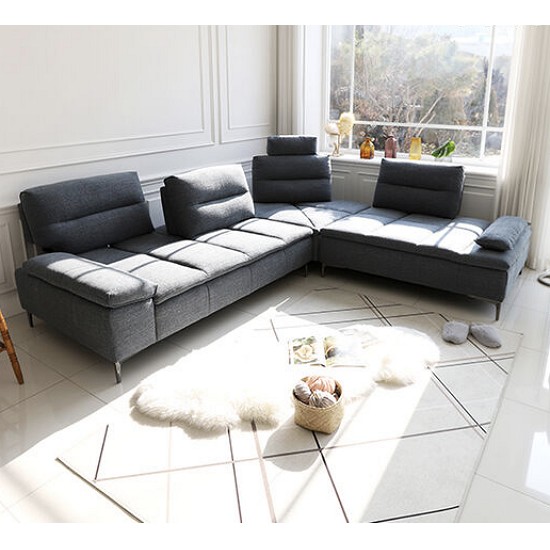 끌레오 플렉스 코너 모듈 패브릭 소파 5인용