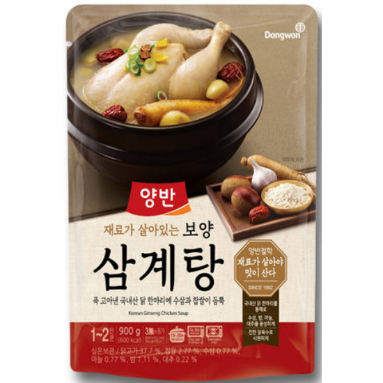 동원F&B  양반 보양 삼계탕 900g