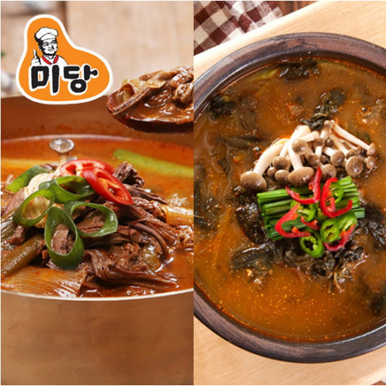 미당  육개장 5팩+추어탕 5팩
