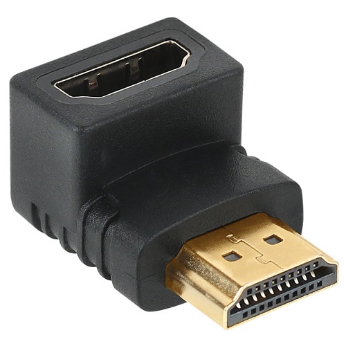 강원전자 NETmate HDMI M/F 아래쪽꺾임 연장젠더 (NMG011)