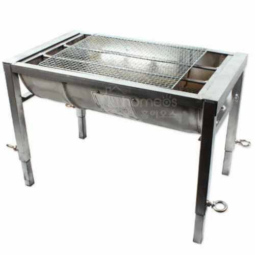 중형 드럼통 숯불 그릴