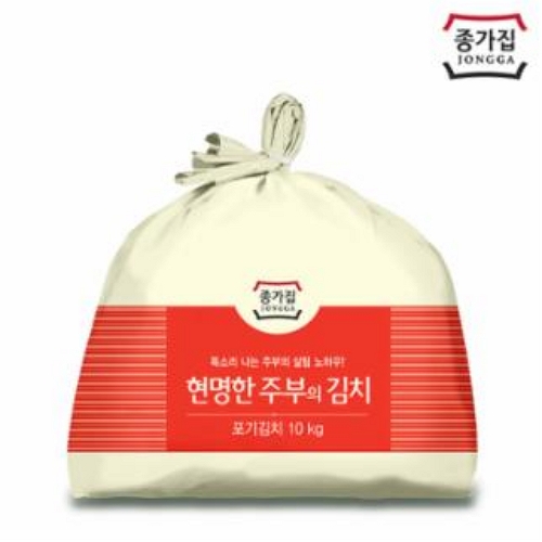 대상 종가 현명한 주부의 포기김치 10kg