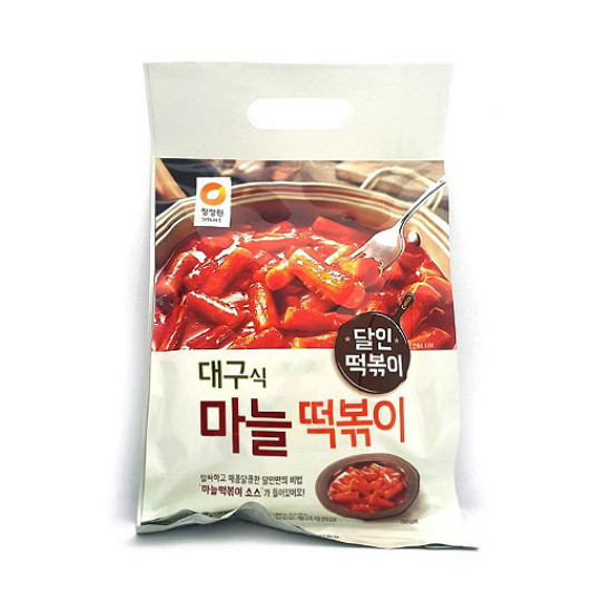 대상 청정원 대구식 마늘떡볶이 380g