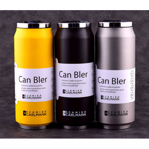 슈미트칼만 캔블러 500ml/텀블러 보온 스트로우 물병