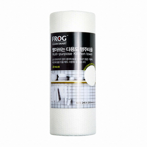 FROG 빨아쓰는 다용도 행주타월 40매