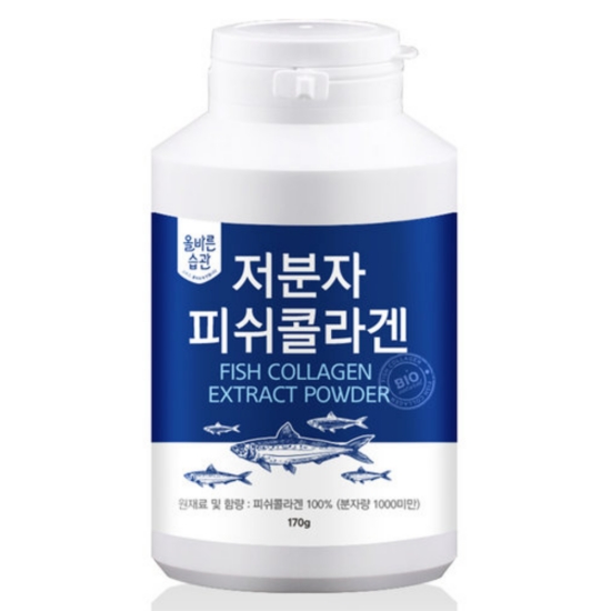 올바른습관 저분자 피쉬콜라겐 170g [1개] - 에누리 가격비교