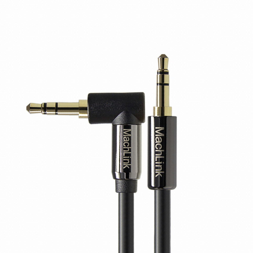 마하링크  3.5mm 3극 스테레오 AUX 꺾임 케이블
