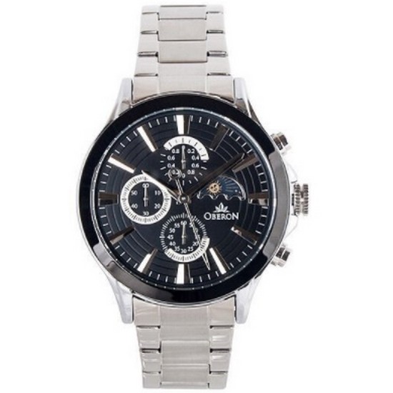오베론 남성 메탈시계 OB-914STBK 20대남자친구선물