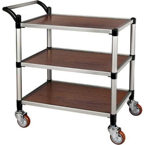 월드센스 우드 서빙카트 일반형 3단 특대