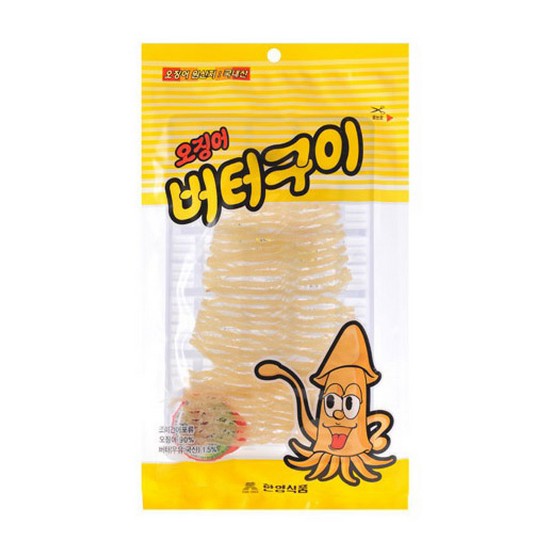 한양식품  오징어 버터구이 40g