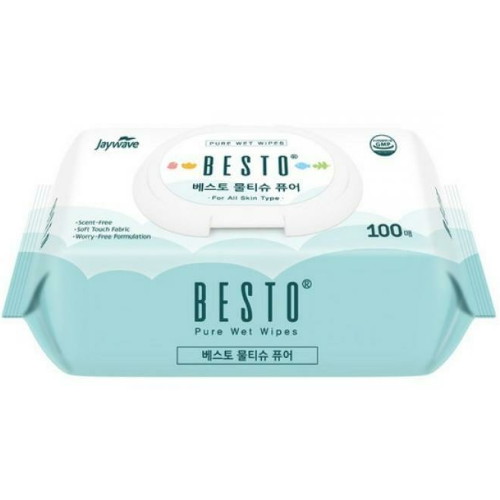 제이트로닉스 베스토 퓨어 물티슈 캡형 100매