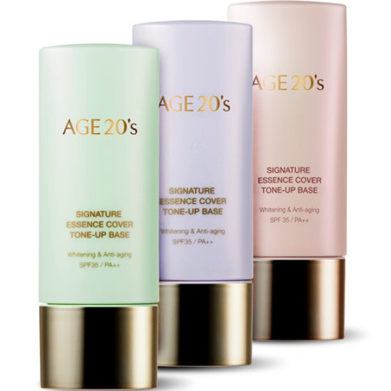 에이지투웨니스 시그니처 에센스 커버 톤업 베이스 40ml