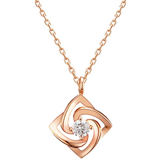 메트로시티  김희선 PPL  라 로사 비앙카 로즈 스털링 실버 네크리스 A202SN1081RPA