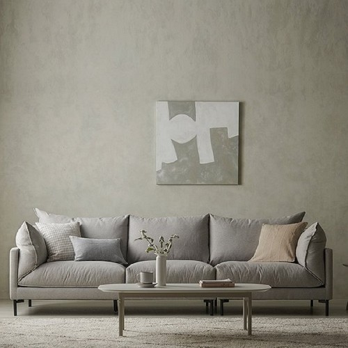 한샘 밀로 패브릭 소파 4인용