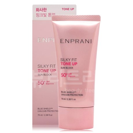 엔프라니 실키핏 톤업 선블록 70ml