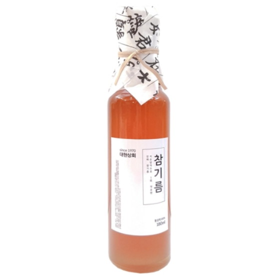 대현상회 저온압착 생들기름 180ml