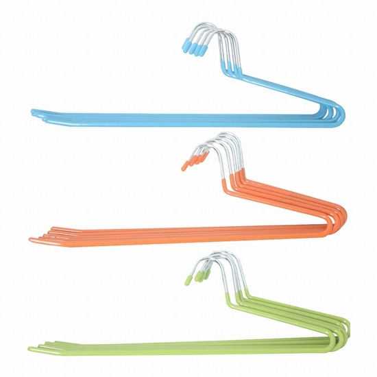 가쯔  파스텔코팅논슬립바지걸이