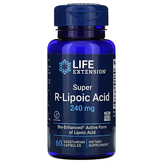 라이프익스텐션 슈퍼 R-리포산 240mg 60캡슐