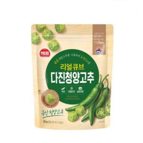 해표 리얼큐브 다진 청양고추 23g