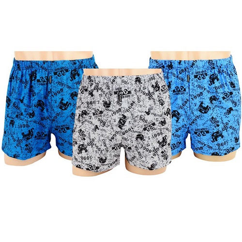 밀라노 트렁크 팬티 남성 남자 사각 속옷 면 3매입 MMT1002