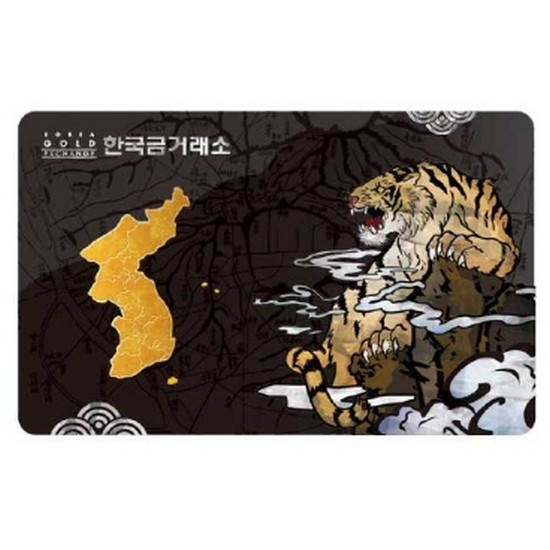 한국금거래소  순금 나라사랑골드 카드형 1g