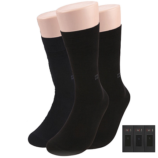 닥스 남성 면스판무지 양말 3족 선물 세트_20833