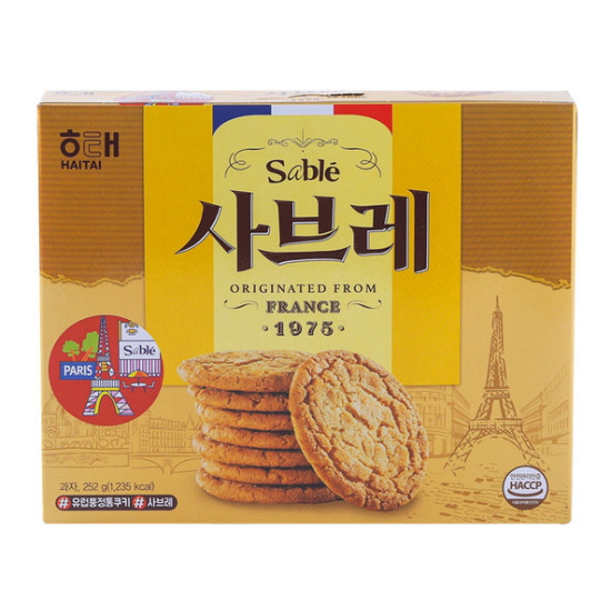 해태제과  사브레 252g