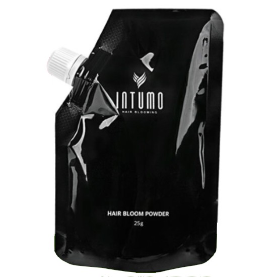 인투모 천연 흑채 파우더 리필용 25g 8개  블랙