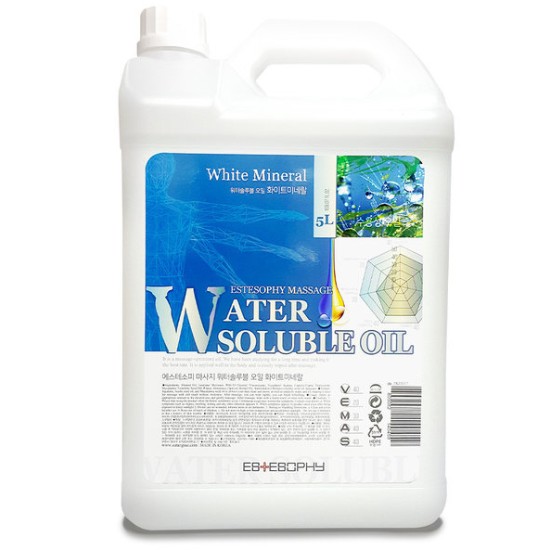 에스테소피 워터솔루블 오일 5L 무향 바디마사지 대용량 수용성오일