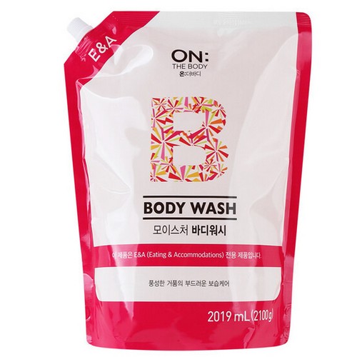온더바디 모이스처 바디워시 리필 2100ml