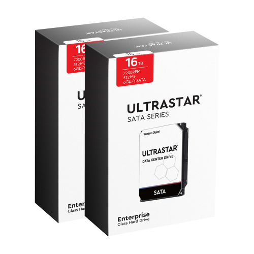 Western Digital WD Ultrastar DC HC550 박스 패키지 7200/512M WUH721816ALE6L4