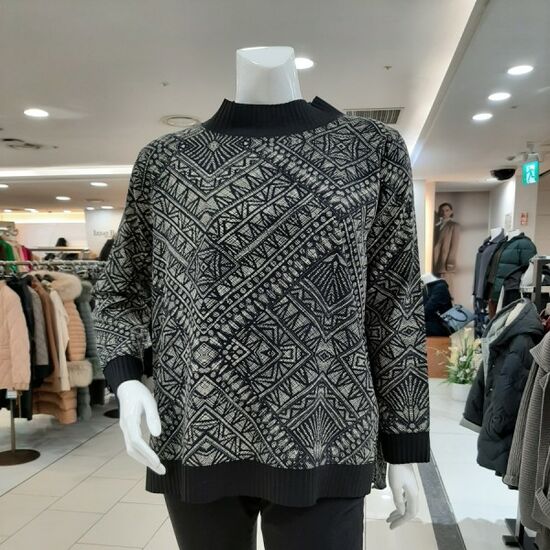 트리아나 여성   프린트블라우스AG3BA06