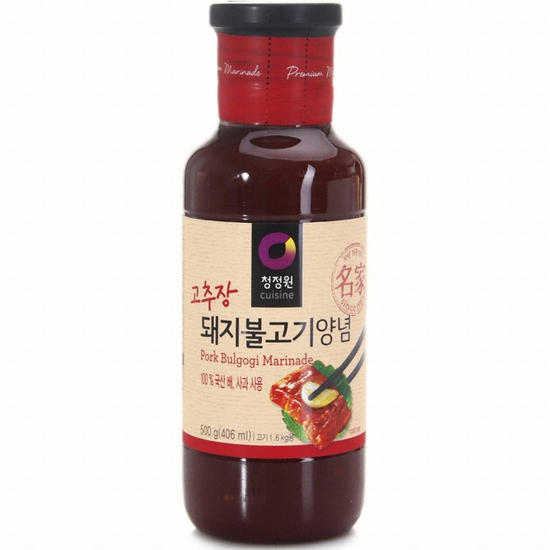 청정원 고추장 돼지불고기 양념 500g