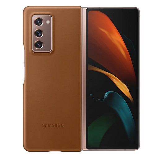 삼성전자  갤럭시Z 폴드2 레더 커버 케이스 EF-VF916