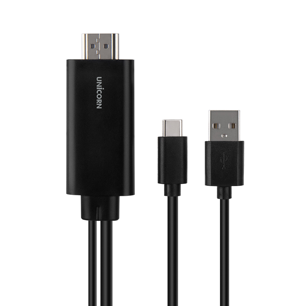 서진네트웍스 유니콘 C to HDMI 미러링 케이블