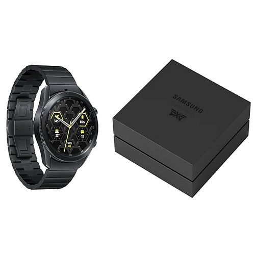 삼성전자  갤럭시워치3 45mm 골프 에디션 블루투스 티타늄