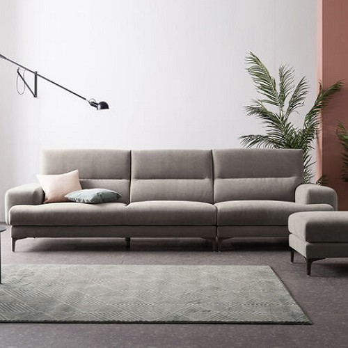 에싸 밀란 카시미라 패브릭 소파 3.5인용