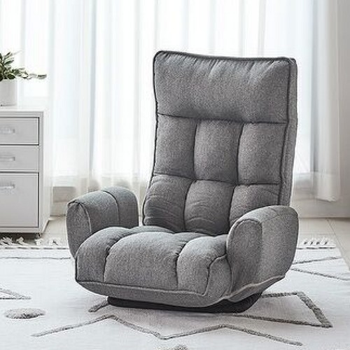 한샘 휴 스테이 회전팔걸이형 패브릭 좌식소파 1인용