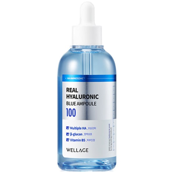 웰라쥬 리얼 히알루로닉 블루100 앰플 100ml