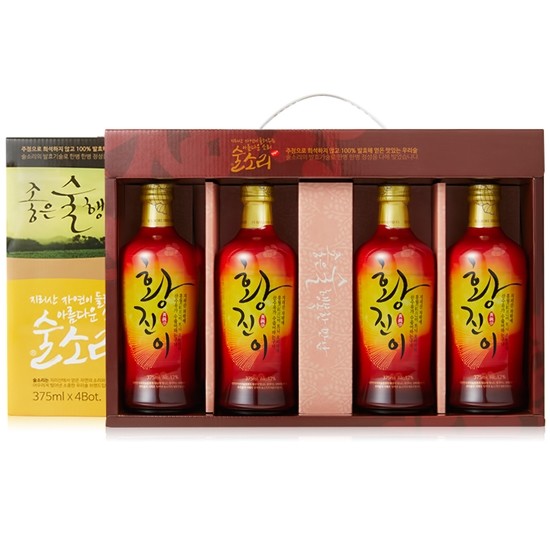 술소리 지리산 황진이 375ml 선물세트 2호