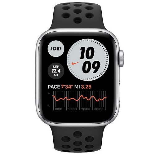 Apple  워치 SE 44mm Cellular 실버 알루미늄