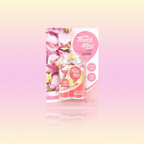 비엘코리아 리빙굿 터치미니 화장실 방향제 향기로운 포푸리 리필 13ml 2개입