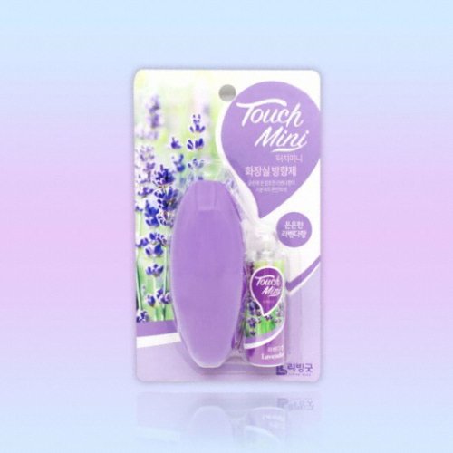 비엘코리아 리빙굿 터치미니 화장실 방향제 은은한 라벤더향 13ml